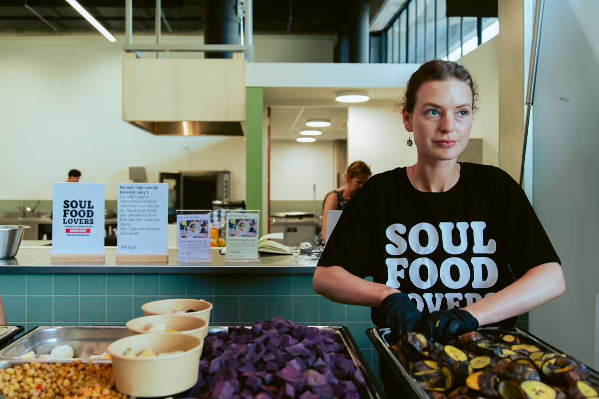 Soul Food Lovers achter de buffetbak